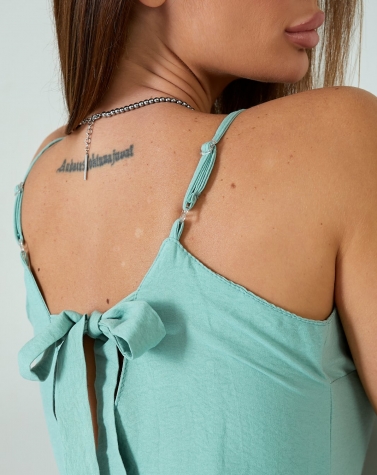 Літній сарафан ментоловий 7995