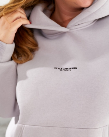 Теплий костюм на флісі size+  6058